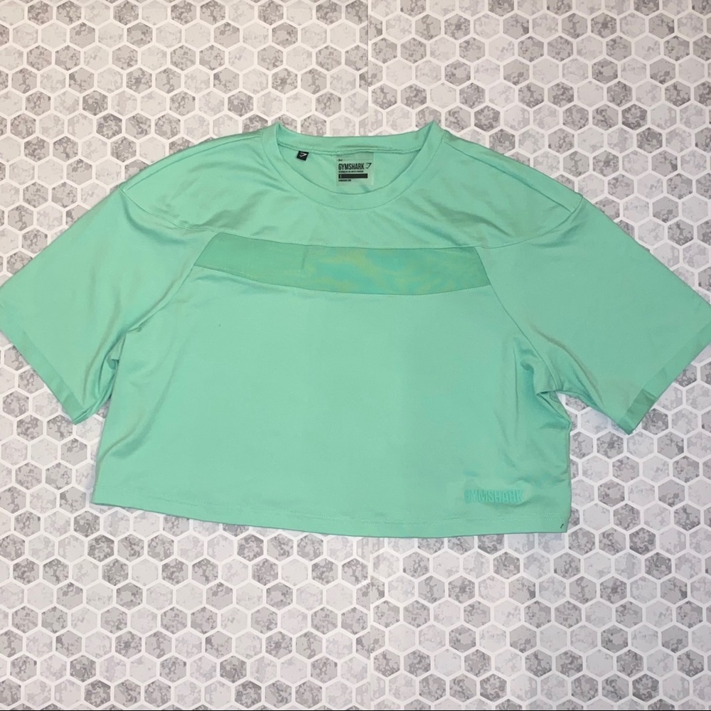Gymshark Neon Green “Move” Crop Top